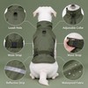 Dog Raincoat for Rainy Walks – Waterproof Polyester Jacket with