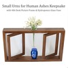 Contid Small Urn for Human Ashes and Memorial Picture Frame