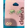 Claire’s One Pair Of Claires Blue Elephant Pierced Earrings