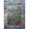 White Mountain Puzzles Mount Washington Valley New Hampshire 1000 Piece