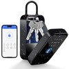 LOQRON Smart Key Box - Advanced Fingerprint Recognition, App Control,