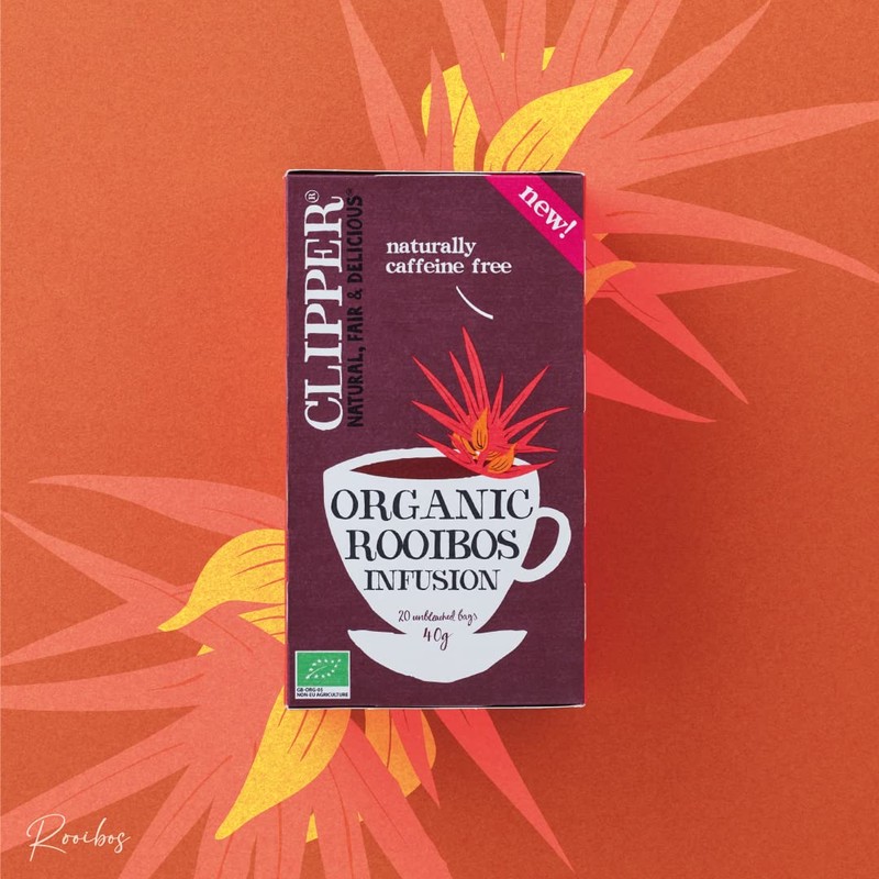 1 x Clipper Rooibos Tea 40g (20x2g Tea Bags)