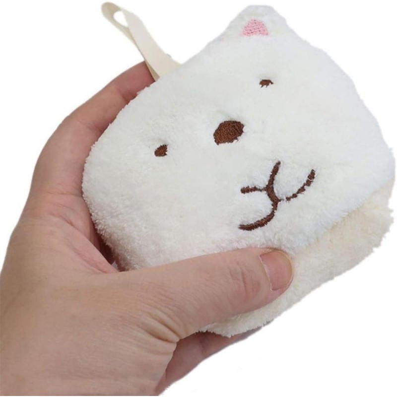 Maruma Suspending Towel, Microfiber Material, Sumikko Gurashi, Shirokuma and Outing,