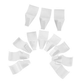 SEWACC 12pcs Heavy Duty Vinyl Siding Hooks Weatherproof Stainless Steel Hangers for Outdoor String Lights Wreaths and Flower Pots No Needed Clips for Easy Hanging