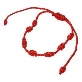 Jands Distribution Pulsera 7 Nudos De Proteccion Para Adulto Y Niño 2pz