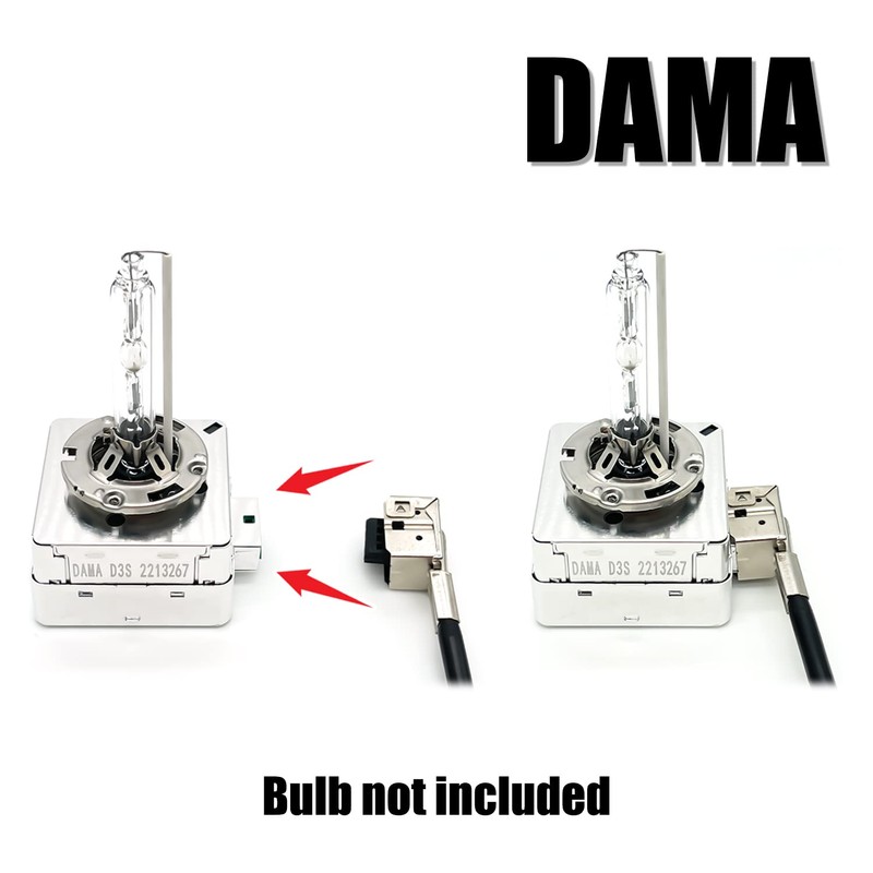 DAMA D3S D3R HID Xenon Bulb to Ballast Power Cords