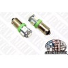MILITARY HUMVEE Dash light bulbs 2 GRN BRIGHTEST bulb 24V