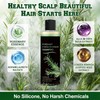 100ml Champú Orgánico De Romero Para El Crecimiento Del Cabello