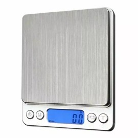 Unbranded Digital Scale 3000g x 0.1g Jewelry Gold Silver Coin Gram Pocket with 2pcs tray