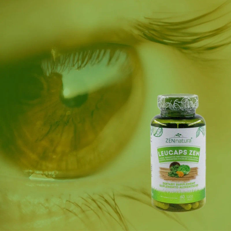 Leucaps Luteina Zeaxantina, Betacaroteno Para Vision Caps Zn Sabor Sin
