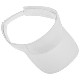 Lipodo Classic Cotton Visor Cotton Visor Sun Visor Women / Men - Made in Italy with Visor Velcro Fastening Summer Spring Summer, White