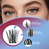 Mayhug Lash Clusters 144Pcs Cluster Lashes D Curl Individual Lashes