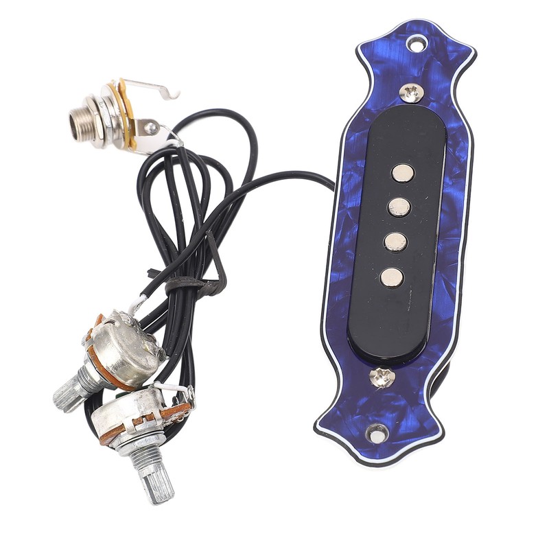 Acoustic Guitar Pickup 4 Strings Copper Coil Guitar Pickup Replacement