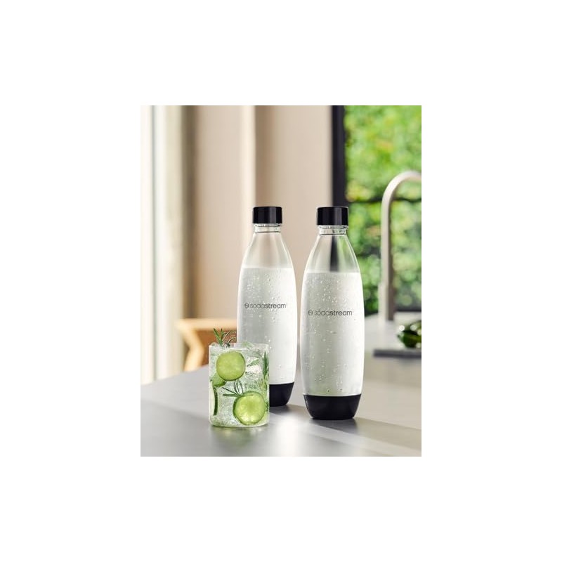 1L TWIN PACK BLACK FUSE (DWS) FUSE BOTTLES DISHWASHER SAFE