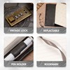CAGIE Diary for Adults Boys Girls Men with Lock Retro