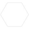 MSI Hexley Ecru 9 in. x 10 in. Hexagon Matte