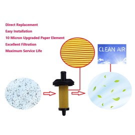 LLD TK Marine Air Filter for Mercury Mariner Outboard 200 225 250 HP 3.0L V6 DFI Optimax Pro XS 880084T 35-880084T 35-880084T01