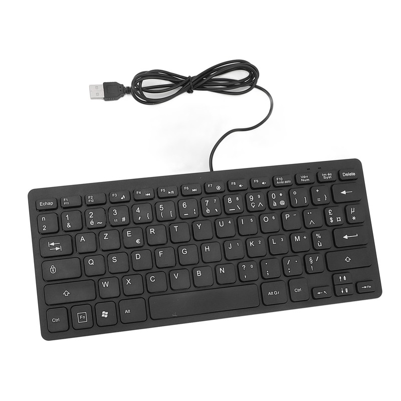 78 Keys Language Ultra Thin Keyboard Plug and Play Splash