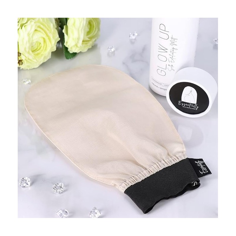 [Essentially] Turkish Scrubbing Gloves [Turkish Mittens Remove Stains Amazing] Silk