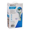Cepillo Facial Eléctrico Vivitar Diseño Floral 2 Cabezales