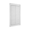 Vent Systems 6" x 10" Inch (Opening Dimensions) Plastic White