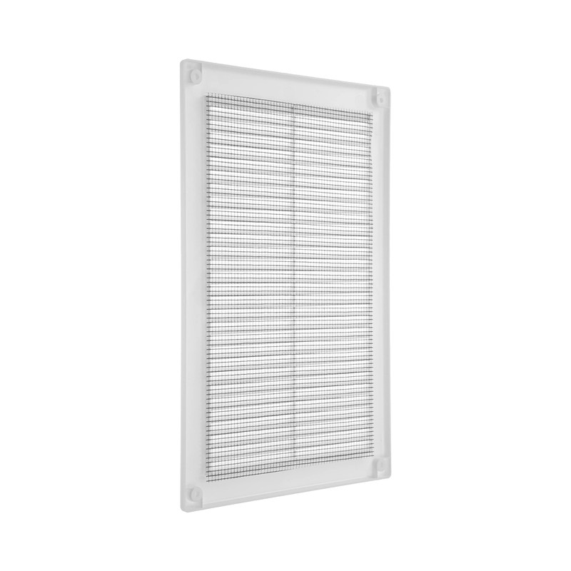 Vent Systems 6" x 10" Inch (Opening Dimensions) Plastic White