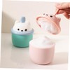 OHPHCALL Adorable Bear Shape Facial Cleanser Easy to Use Face