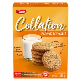 Breaktime Oatmeal - Cookies with Real Whole Grain Oats 250g Unit Pack'
