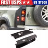 carcartrim-2022 Gloss Black ABS Rear Tail Light Cover Trim For