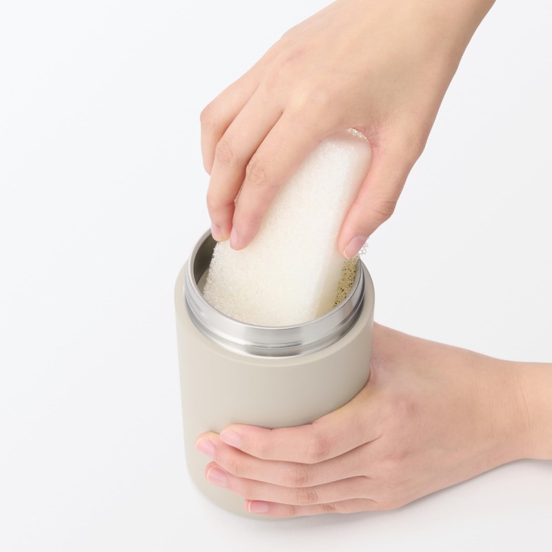 MUJI 84334603 Wide Mouth Easy to Wash Hot and Cold