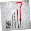 Gatuida 30pcs Metric Thread Repair Kit Helicoil Thread Restorer Full