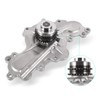 AULINK AW6348 Water Pump (W/Double-Row Sprocket;Engine 3.5L 3.7L) For 2011-2019