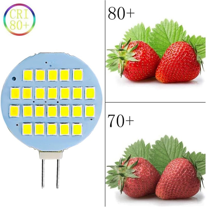GRV G4 MR11 24-2835 SMD Interior LED Light Bulb AC/DC12V-24V