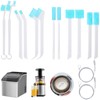 Mity rain 14PCS Ice Machine Cleaner Brush Sets-Ice Maker Cleaner