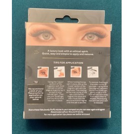 Eylure LUXE Magnetic Full Strip Baroque Mink Effect Lashes  REUSABLE