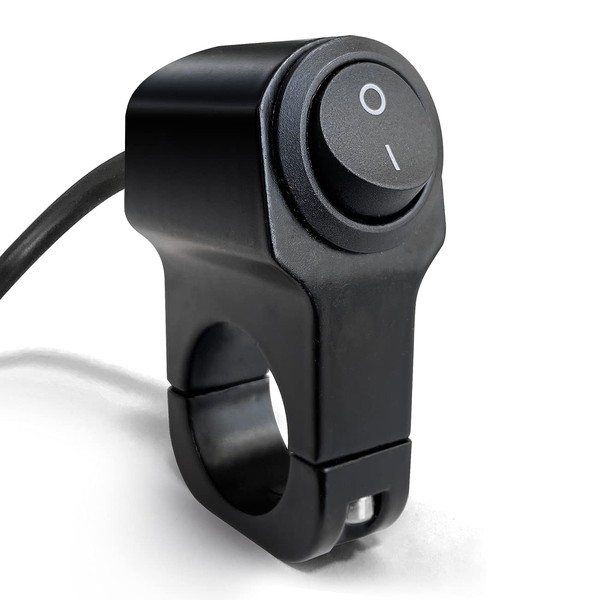 Motorcycle Handlebar Switch Waterproof ATV Handlebar Light Switch Aluminum Alloy