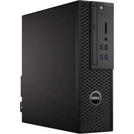 Dell Precision Tower 3420 SFF Workstation PC - Intel i7-6700 3.4Ghz, 16GB RAM, 512GB SSD, DVDRW, HDMI (Renewed)