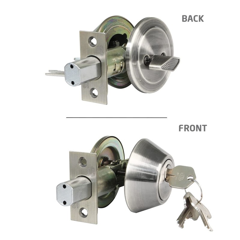 Amig - Rosette Lock with External Key and Internal Locking