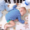 4 Pcs Baby Bassinet Sheets Soft Fitted for Baby Boys