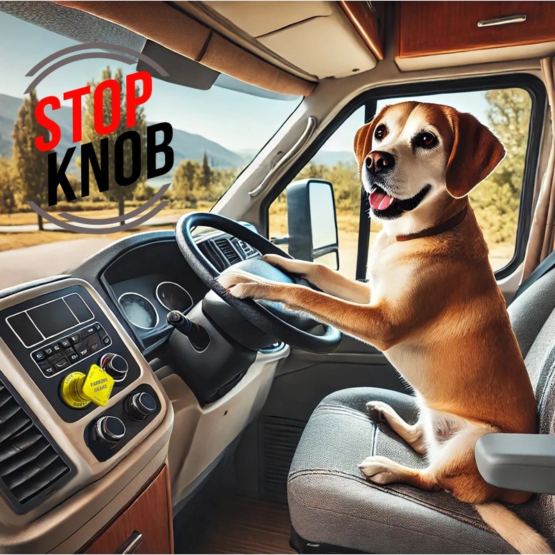Stop Knob Safety Air Brake Knob & Lock for Class