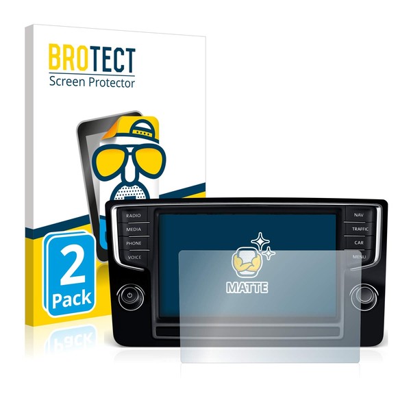 BROTECT Anti-Glare Screen Protector for Volkswagen Golf Sportsvan 2015 Discover