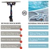 2 Feet Fender Lines Anchor Bungee Line 316 Stainless Clip