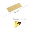 1/8" x 2" C360 Brass Flat BAR 6" Long Solid