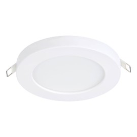 EGLO Fueva Flex LED Recessed Spotlight, Round Ceiling Light, Ceiling Light Made of Aluminium and Plastic in White, Recessed Light in Neutral White, Diameter 11.7 cm
