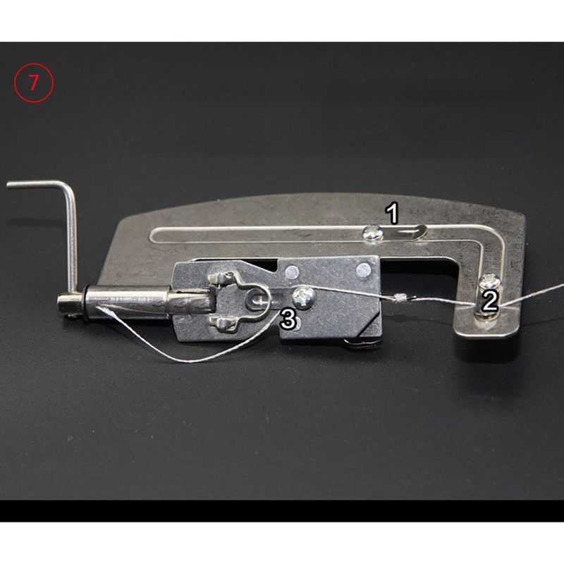 Ocobudbxw Stainless Steel Semi Automatic Fishing Line Hooks