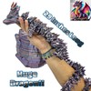 XXL Rainbow Crystal Dragon with Matching Egg, Articulating Desk Fidget,