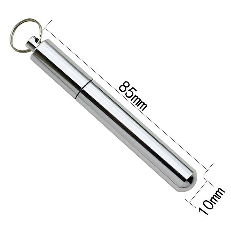 LUYING Toothpick Holder, Portable, Toothpick Holder, Cotton Swab Storage, Small