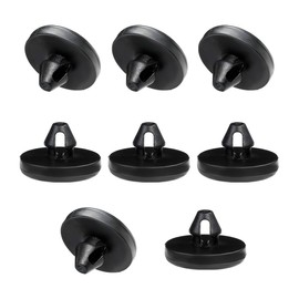 Yourkar 8 PCS Brake Switch Stopper, Auto Stopper Brake Switch Pad, Vehicle Clutch Pedal Stopper Brake Light Switch Stopper Suitable for Car Trucks SUVs, Universal Car Accessories