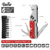 Multitool Wrench, with Adjustable Wrench/Flat Screwdriver/Phillips Screwdriver/Bottle opener/9 Different Sizes