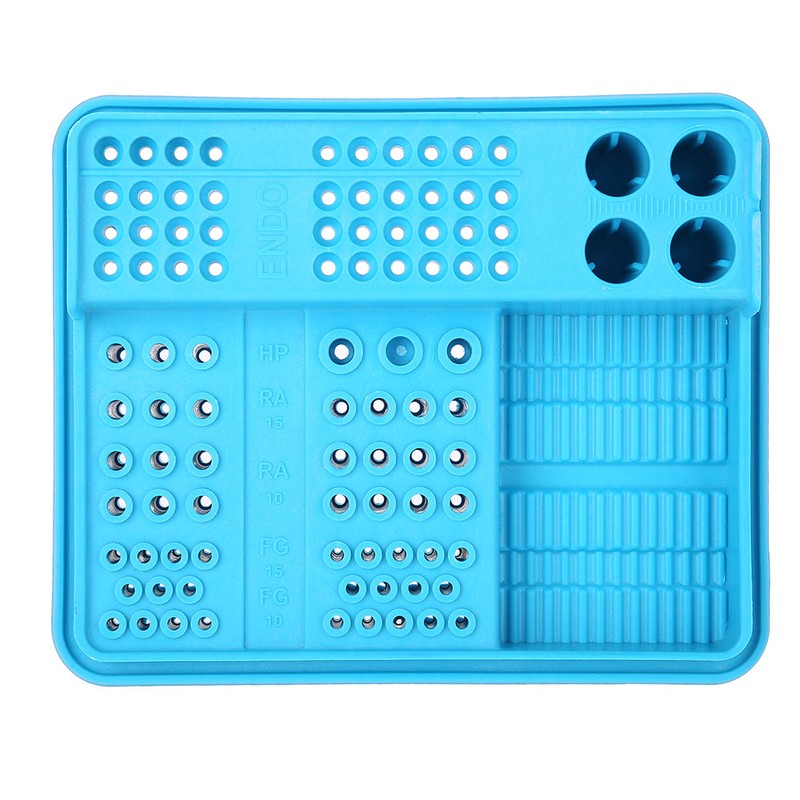 Oral Dental Disinfection Box Autoclavable Endodontic Drill Organizer Root Canal